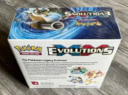 CLEAN XY Evolutions Booster Box + Case ~ FACTORY SEALED & AUTHENTIC Pokemon TCG - Image 3