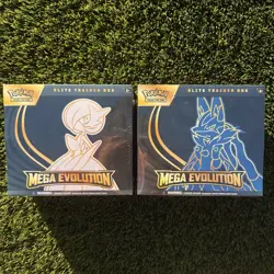 Pokemon Mega Evolution Elite Trainer Box ETB Set of 2 New Sealed - Image 1