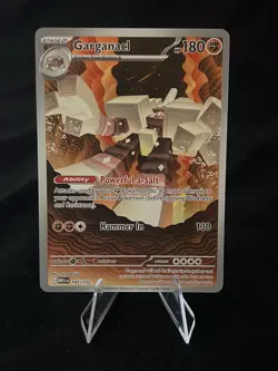 2025 Pokemon Mega Evolution Gargancl #147 Near Mint - Image 1