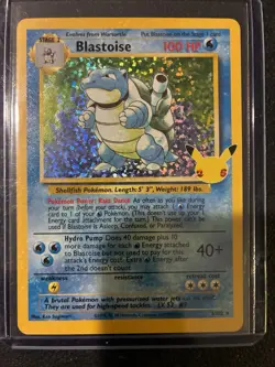 Blastoise 2/102 Pokemon Celebrations Classic Collection Lot Of 6 - Image 3
