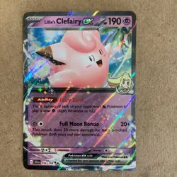 Lillie's Clefairy EX 56/159 Double Rare Holo- Journey Together Pokemon TCG NM - Image 1