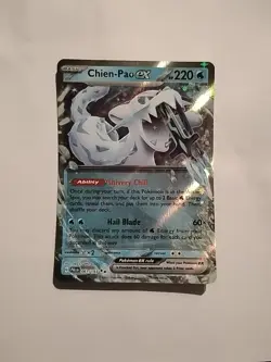 Chien Pao ex - 61/193 - Double Rare - Pokemon Paldea Evolved - NM - Image 1