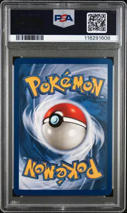 1999 POKEMON BASE SET UNLIMITED #12 NINETALES-HOLO PSA 7 - Image 2