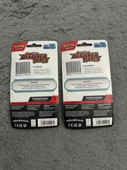 Pokemon TCG: 2x Single Destined Rivals Blister Packs Brand New & Sealed☑ - Image 2