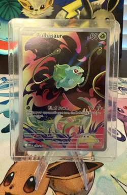 Pokemon TCG Bulbasaur (133/132) Mega Evolution Illustration Rare NM-MT - Image 1