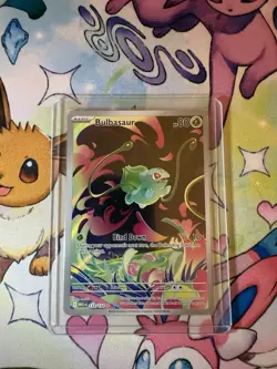 Pokemon TCG Bulbasaur (133/132) Mega Evolution Illustration Rare NM-MT - Image 2