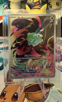 Pokemon TCG Bulbasaur (133/132) Mega Evolution Illustration Rare NM-MT - Image 5