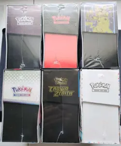 Pokemon 6 ETBs sealed Destined Rivals/Prismatic/Crown Zenith/Paldean Fates + 151 - Image 5
