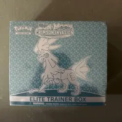 Pokemon SUN AND MOON CRIMSON INVASION Elite Trainer Box ETB New Sealed - Image 1