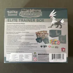 Pokemon SUN AND MOON CRIMSON INVASION Elite Trainer Box ETB New Sealed - Image 2