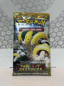 Sealed Pokemon Black & White Next Destinies Booster Pack Regigigas - Image 1