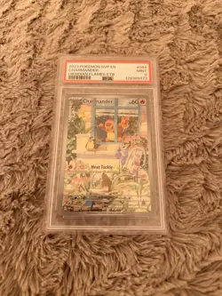 Pokemon TCG Charmander Obsidian Flames Promo #044 PSA 9 - Image 1