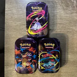 Pokemon TCG 24 EMPTY Tins,151,Prismatic Evolution,Mega Hero,Paldean,XY/S&M - Image 3