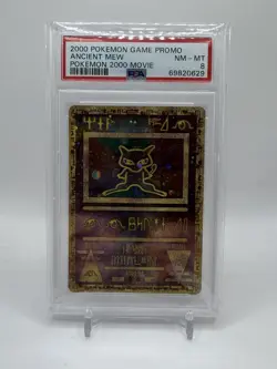Pokemon Ancient Mew Movie 2000 Promo PSA 8 NM-MT - Image 1