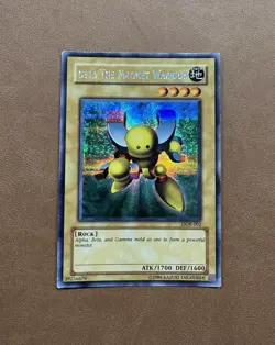 Yu-Gi-Oh! Beta the Magnet Warrior DOR-002 Secret Rare Unlimited LP - Image 1