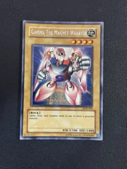 ??YUGIOH • GAMMA THE MAGNET WARRIOR • PRISMATIC SECRET RARE • DOR-003 • LP - Image 1