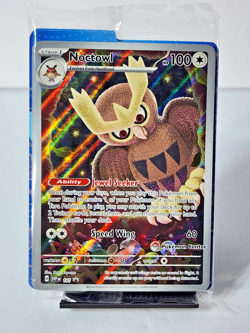 *SEALED* Noctowl - 141 (Pokemon Center Exclusive) - SV: Promo Cards (SVP) - Image 1