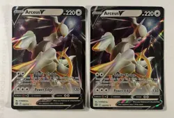 2X Prize Pack Series Cards #122/172 Arceus V NM - Image 1