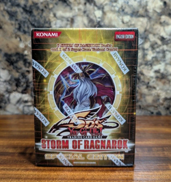 Yugioh Storm of Ragnarok Special Edition Box | 3 Packs + 1 Card Factory Sealed - Image 1