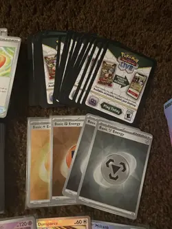 Pokemon TCG LOT Prismatic Evolutions Bundle 349 Cards EX Pokeball Masterball - Image 3