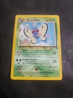 Pokemon Card - Butterfree Southern Islands 9/18 Non-Holo LP - Image 1