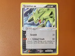 Tyranitar EX Rare Non-Holo Card #17/17 Pokemon 2004 Pop Series 1 Promo - Image 1