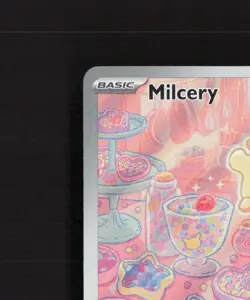 Milcery 152/142 Stellar Crown Full Art Ultra Rare Holo Pokemon Card NM - Image 3