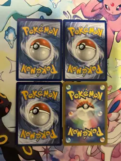 Pokemon TCG Eevee Card Lot Eevee 043 Promo Eevee 80/111 Reverse Holo Pokeball NM - Image 3