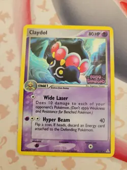 Claydol 38/110 EX Holon Phantoms Reverse Holo Uncommon Pokemon TCG Card NM - Image 1