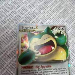 Pokemon TCG Snorlax LV.X Rising Rivals Holo Card 111/111 Snorlax LV.X Nm - Image 4
