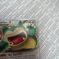 Pokemon TCG Snorlax LV.X Rising Rivals Holo Card 111/111 Snorlax LV.X Nm - Image 5