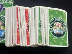 Rare Pokemon poker card Red Charizard & Green Venusaur Playing Cards 1996 - Image 3