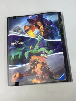 Disney Villains 9-Pocket Binder/Portfolio Holds 252 Cards 2025 Lorcana EMPTY - Image 2