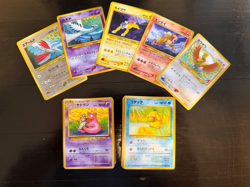 Vintage Japanese Pokemon Card Lot - 100 Cards Neo/Gym/Rocket Era - Entei, Lugia - Image 1