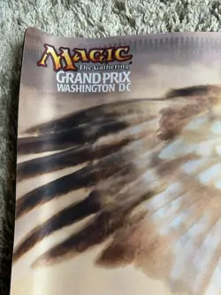 MTG Magic the Gathering Official Playmat Grand Prix Washington DC Exalted Angel - Image 2