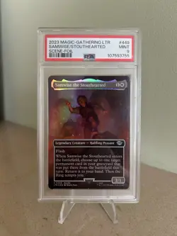 MTG Samwise the Stouthearted Borderless Foil Lord of the Rings #449 LP - Image 1