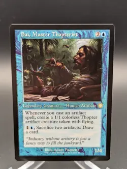 Sai, Master Thopterist (Retro Frame) Commander: the Brothers' War Regular - Image 1