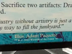 Sai, Master Thopterist (Retro Frame) Commander: the Brothers' War Regular - Image 2