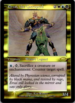 Ertai, the Corrupted (Alt. Art Foil) R Planeshift 107 NM - Image 1
