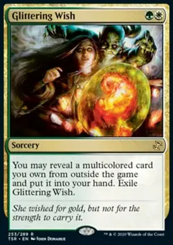 Magic the Gathering MTG Glittering Wish (253) Time Spiral Remastered NM - Image 1