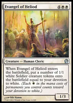 Magic the Gathering MTG Evangel of Heliod (11) Theros NM - Image 1