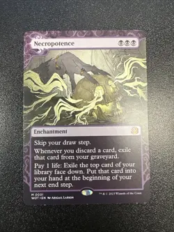 Necropotence Wilds of Eldraine: Enchanting Tales Regular 0031 NM JL - Image 1
