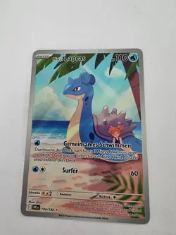 Mistys Lapras 194/182 - Pokemon Ewige Rivalen | Near Mint DE +Toploader Pokemon - Image 1