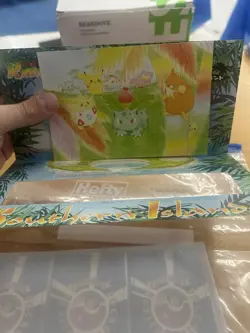 Pokemon Japanese Southern Islands Ivysaur Togepei Raticate W/Postcard OpenedMint - Image 3
