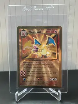 Charizard #4 Celebrations Metal Gold Card Ultra Premium Collection - Image 1