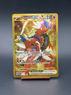 Pokemon TCG Koraidon EX 254/198 SV01 Scarlet & Violet Base Set Holo Hyper Rare - Image 1