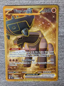 Pokemon TCG Ting-Lu EX 275/193 Hyper Rare Holo NM - SP141 - Image 1
