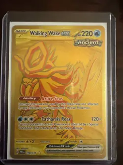 Pokemon TCG Walking Wake EX 178/131 Hyper Rare Prismatic Evolutions - Image 1