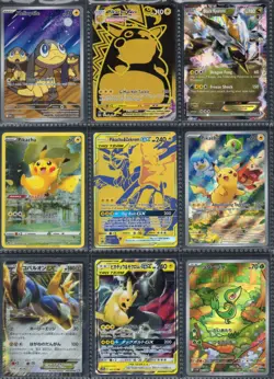 ?Modern Pokemon Collection Lot Binder Pikachu & Zekrom GX.NM-LP+.??Crispy!??#8 - Image 2