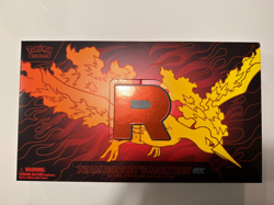 OPENED Pokemon Team Rocket's Moltres ex Ultra Premium Collection UPC No Promos - Image 4